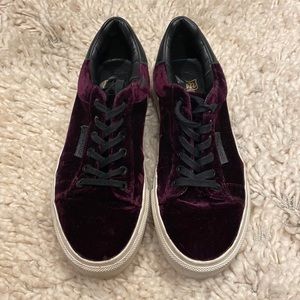 Kendall + Kylie velvet sneakers